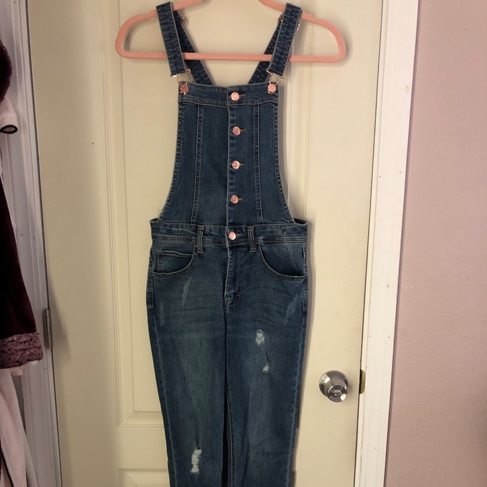 GUESS denim overalls Size 27